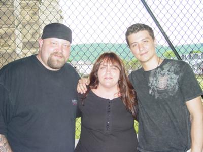 Chad Calek, Polly ( Mountaineer Paranormal), and Ryan Buell