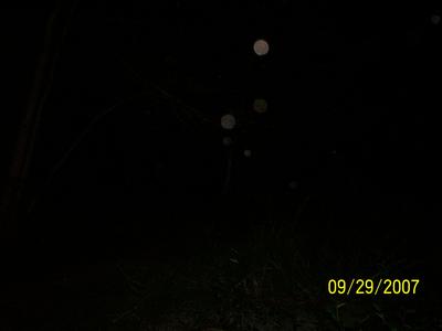Orbs on Camping Trip